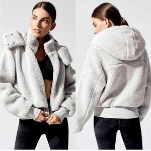 Gray Alo Foxy Sherpa Jacket